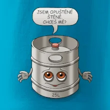 Opuštěné štěně - sud (Hana-creative)