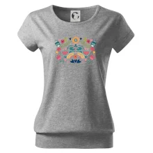 Folklor - dva barevní ptáčci