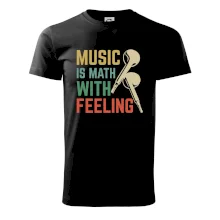 Music is math with feeling