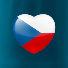 České srdce - vlajka