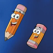 Tužka  a guma kreslená