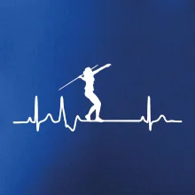 EKG hod oštěpem žena