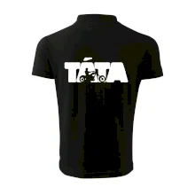 Táta nápis - motorka chopper