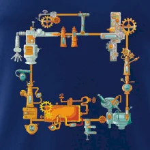 Steampunk barevná sestava