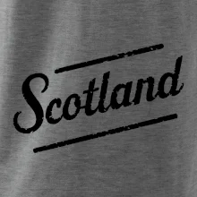 Scotland Vintage nápis
