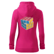 Rubikova kostka kreslená