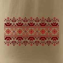Ukrajinský vzor - červený