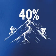 Narozeniny cyklista a lyžař 40