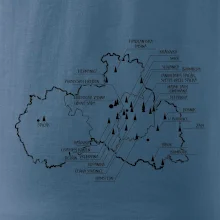 Mapa rozhleden - Liberecký kraj