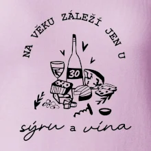30 na věku záleží jen u sýru a vína