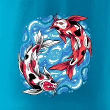 Yin & Yang Koi kapr - červený