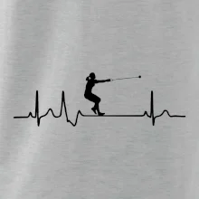 EKG hod kladivem žena