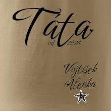 Táta od roku + jména dětí dole vlevo