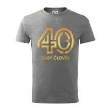 40 let zlatý člověk