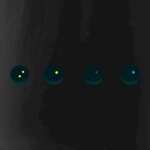 Evolution squash ball