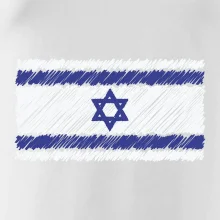 Vlajka Izrael kreslená