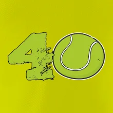 Tenis kulaté narozeniny 40