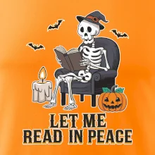 Let me read in peace