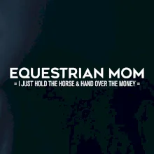 Equestrian dad / mom