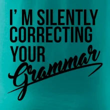 Correcting grammar