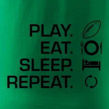 Play Eat Sleep Repeat americký fotbal