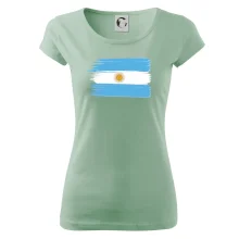 Argentina vlajka kreslená štětkou