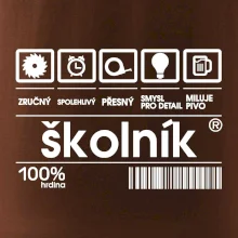 Čárový kód - Školník