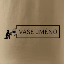 Instalatér - jméno v rámečku