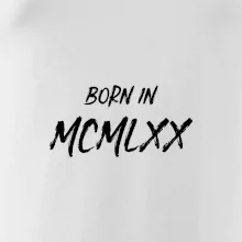 Born in - Římské číslo 1970