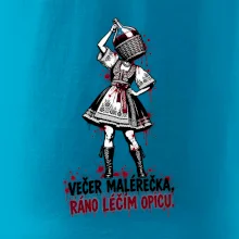 Streetart - Večer malérečka, ráno léčím opicu