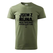 Jsem z října trpělivost vypršela v září
