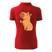 Kapybara s palcem nahoru