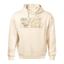 Mapa Báňské dráhy z Moravské Ostravy do Doubravy