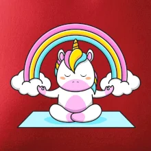 Yoga jednorožec - duha