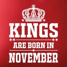 Kings are born in November