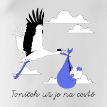 Chlapeček už je na cestě - Vaše jméno Chlapeček už je na cestě - Vaše jméno