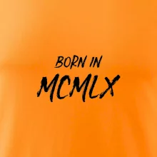 Born in - Římské číslo 1960