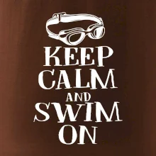 Keep calm and swim on
