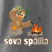 Sova spálila