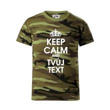 Keep calm - váš text Keep calm - váš text