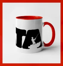 Táta nápis - rybář