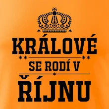 Králové se rodí v řijnu