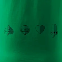 Prší - barvy hracích karet