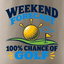 Weekend forecast golfové počasí