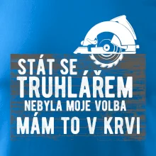 Stát se truhlářem nebyla moje volba