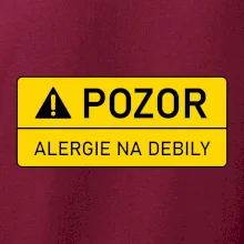 Pozor alergie na debily
