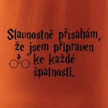 Slavnostně přísahám, že jsem připraven ke každé špatnosti