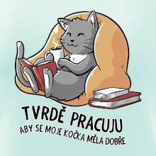 Tvrdě pracuju, aby se kočka měla dobře