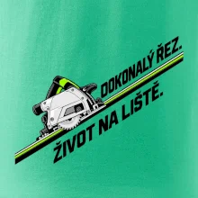 Dokonalý řez život na vodicí liště
