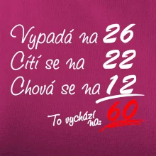 Vypadá, cítí se, chová se - 60 let